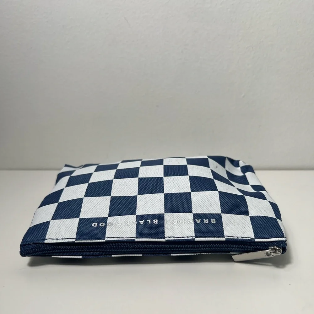 Brandon Blackwood X American Airlines Premium Economy Checkered Amenity Kit Bag